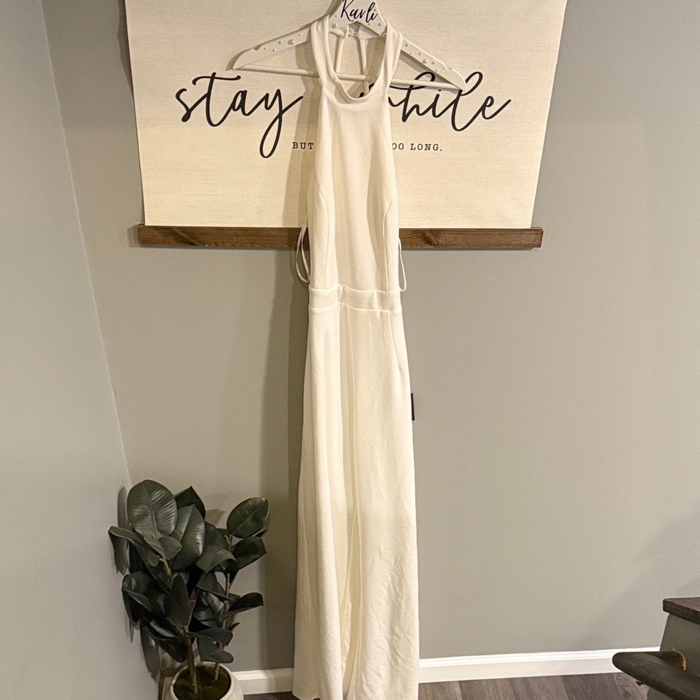 White Lulu’s Jumpsuit